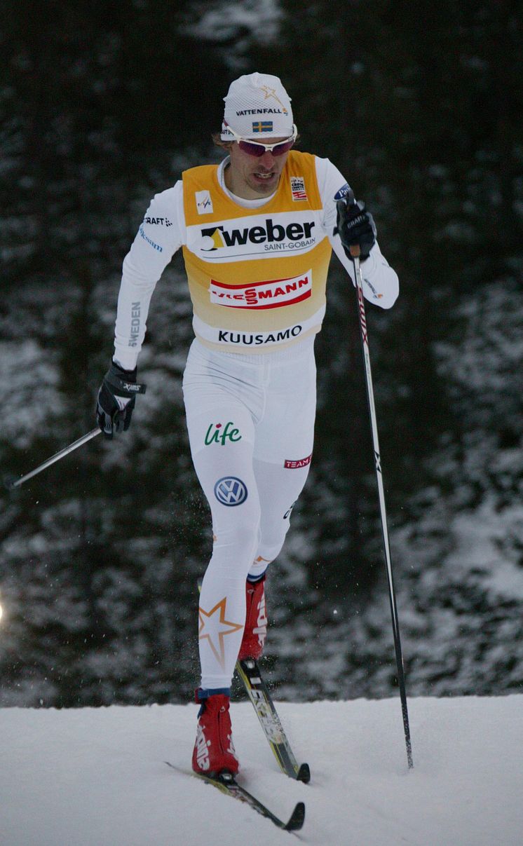 Weber huvudsponsor för Johan Olsson