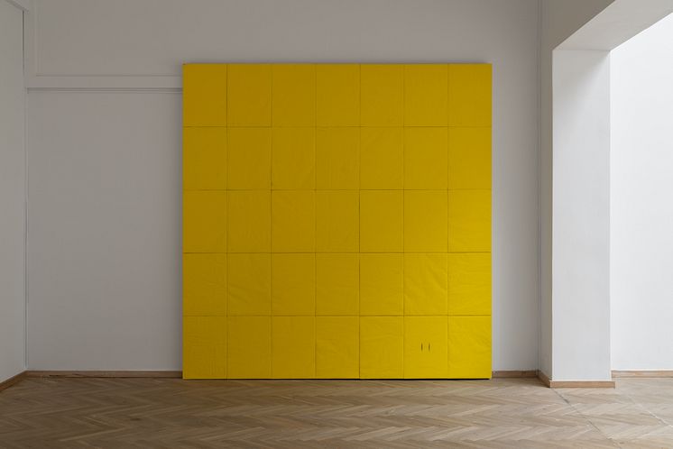 Lea Porsager, SENSITIVE WALL ()() & SENSITIVE WALL ()(), 2021. 