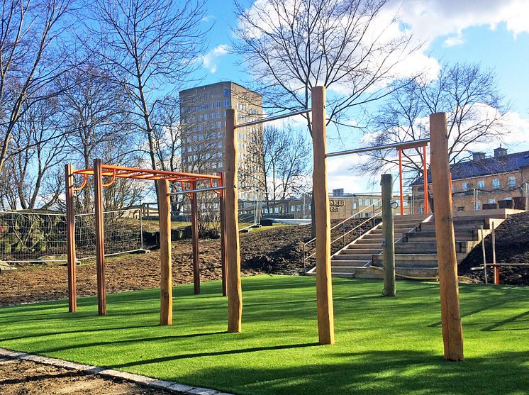 Vasaparken Utegym, Stockholm