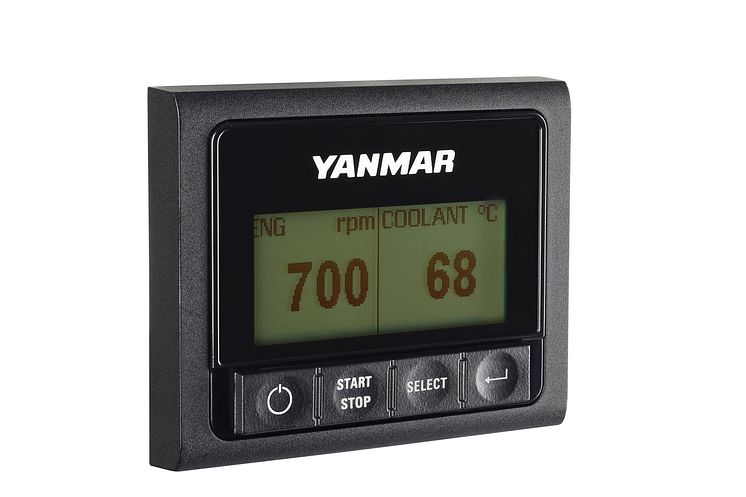 Hi-res image - YANMAR - YD25 LCD Switch Panel Display 