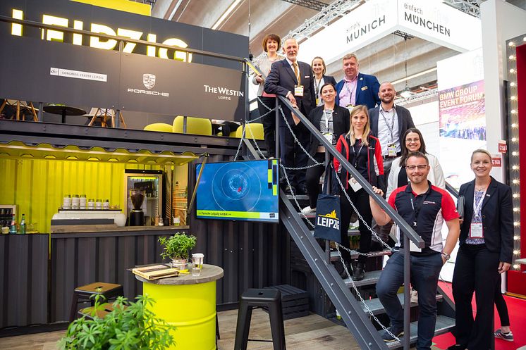 Leipzig-Team auf der IMEX 2019