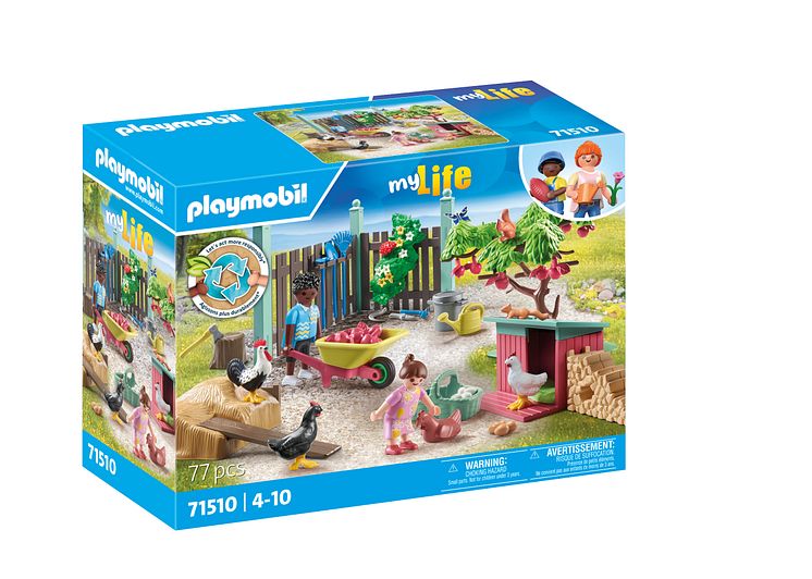 Kleine Hühnerfarm im Tiny House Garten (71510) von PLAYMOBIL