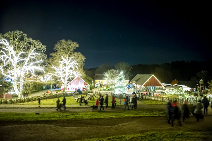 Hundratusen juleljus