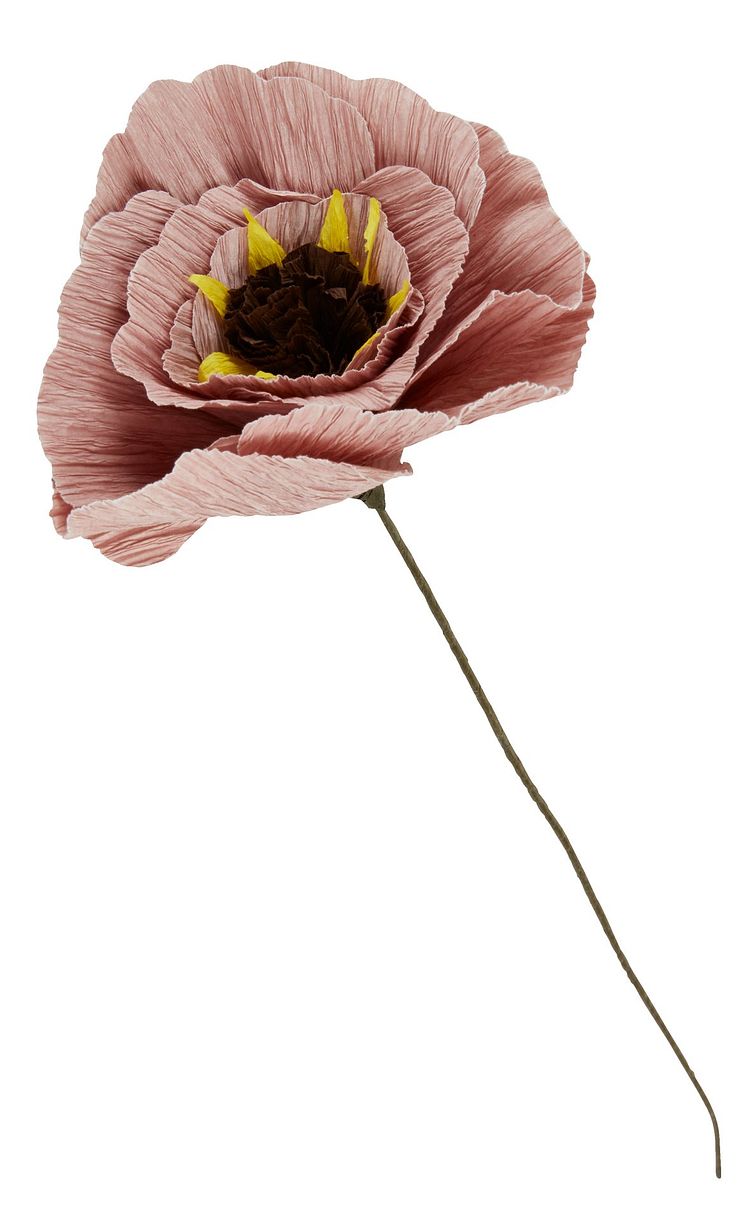 Kunstig blomst PER 40cm rosa (30,- DKK)