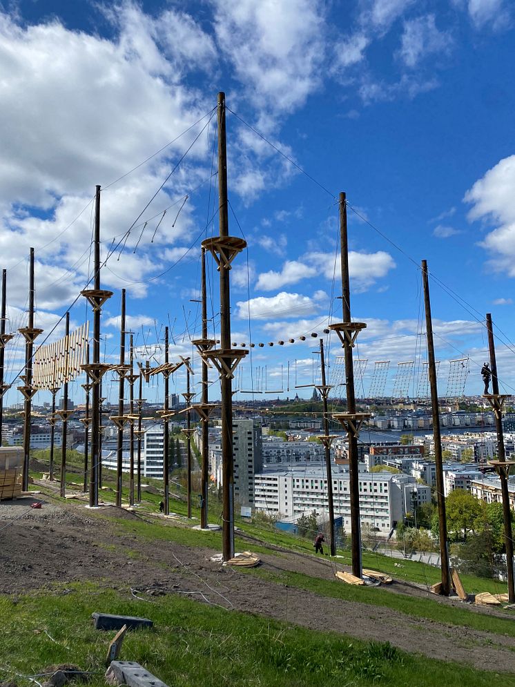 Stockholm Hammarbybacken Climbing Park