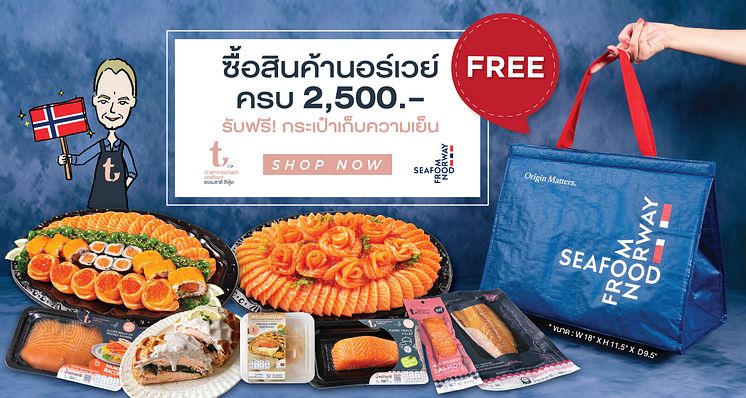 Laksekampanje Thailand høsten 22