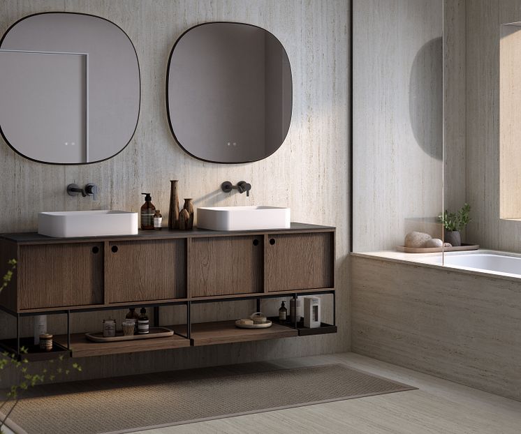 AMB01 - Bathroom Dekton TK06 Maromorio