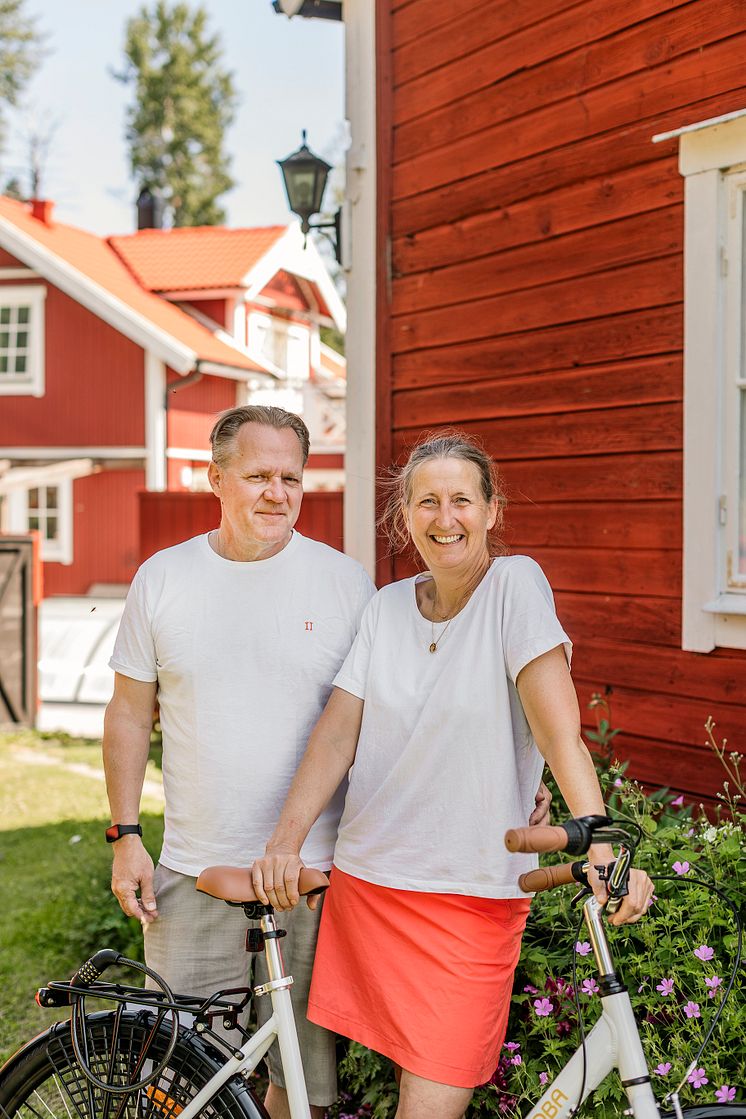 Ängstorp skafferi på Selaön lånar ut cyklar till sina besökare