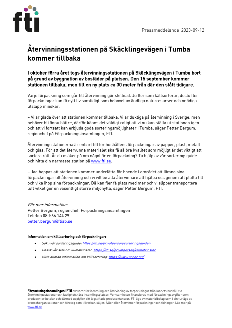 230912 Återvinningsstationen på Skäcklingevägen i Tumba kommer tillbaka.pdf