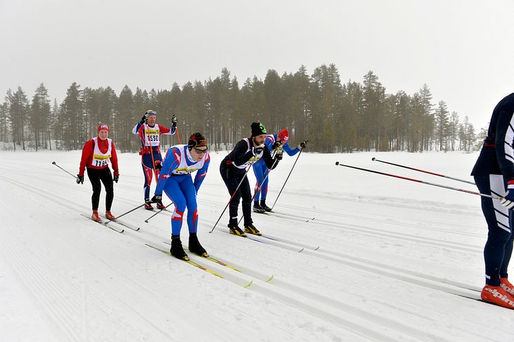 H.K.H. Prins Carl Philip åkte StafettVasan 2014