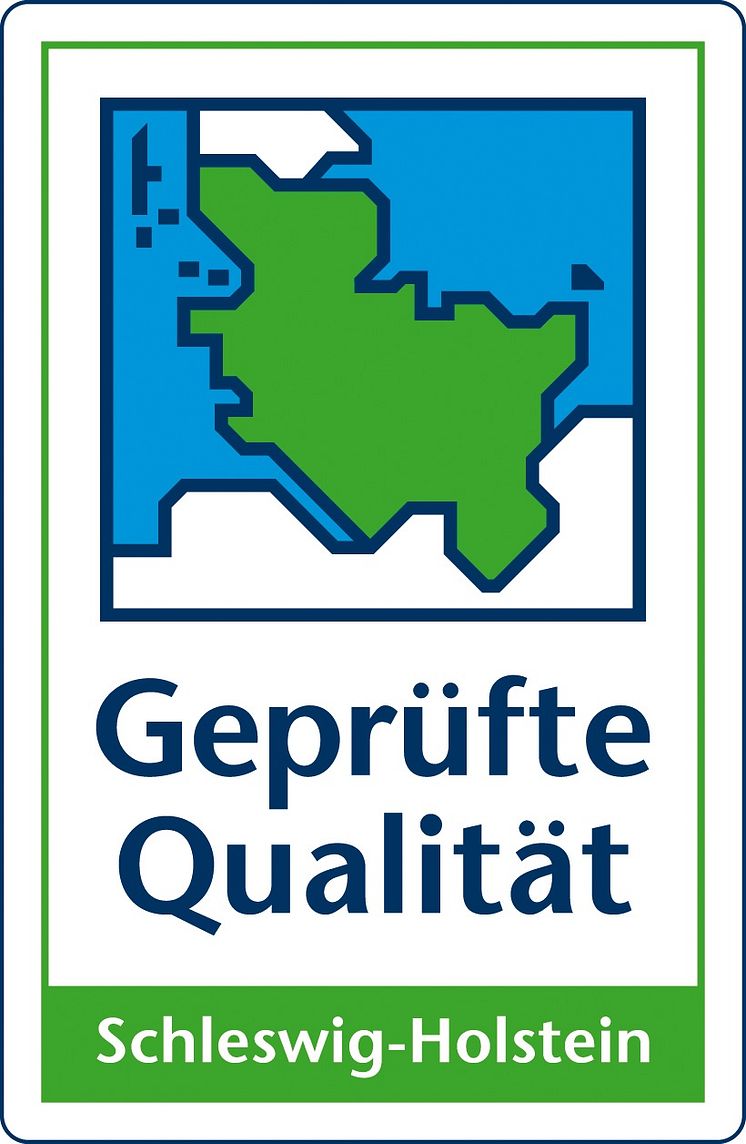 Gütezeichen "Geprüfte Qualität Schleswig-Holstein"