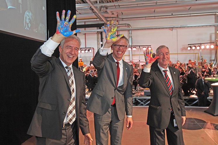 Expansion Johnson Controls Plant Zwickau_Celebration