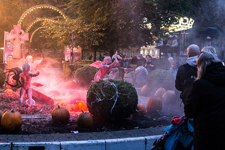 Halloween i Tivoli Friheden