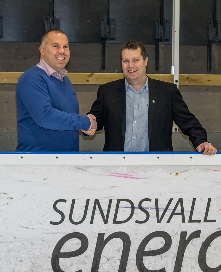Samarbetsavtal med hockeygymnasiet och Sundsvall Hockey