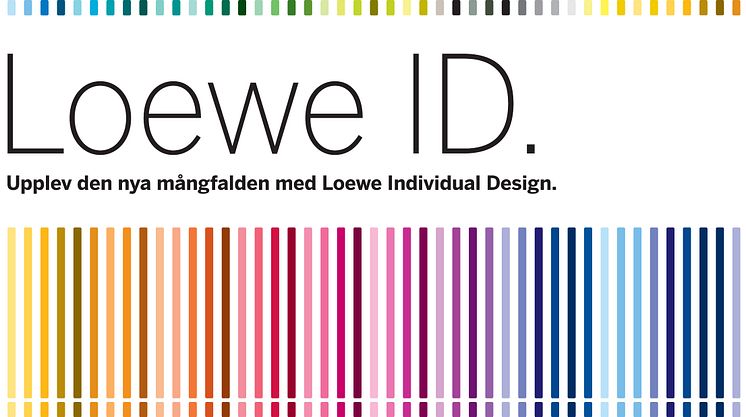 Upplev Loewe ID. Oändliga möjligheter med Loewe Individual Design.