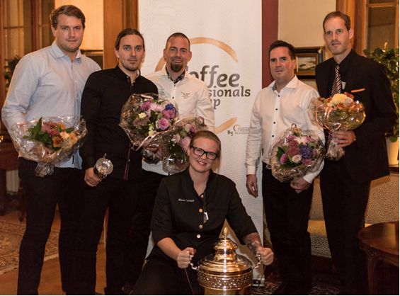 Deltagarna i Coffee Professionals Cup 2014