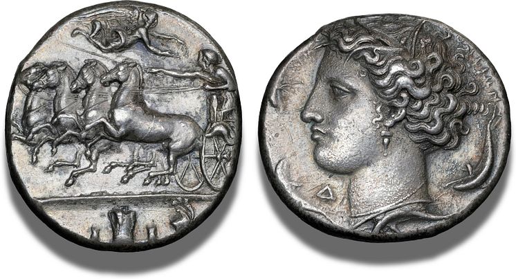 Sicily, Syracuse, Dionysios I, 405–367 BC. Vurdering- 200.000 DKK