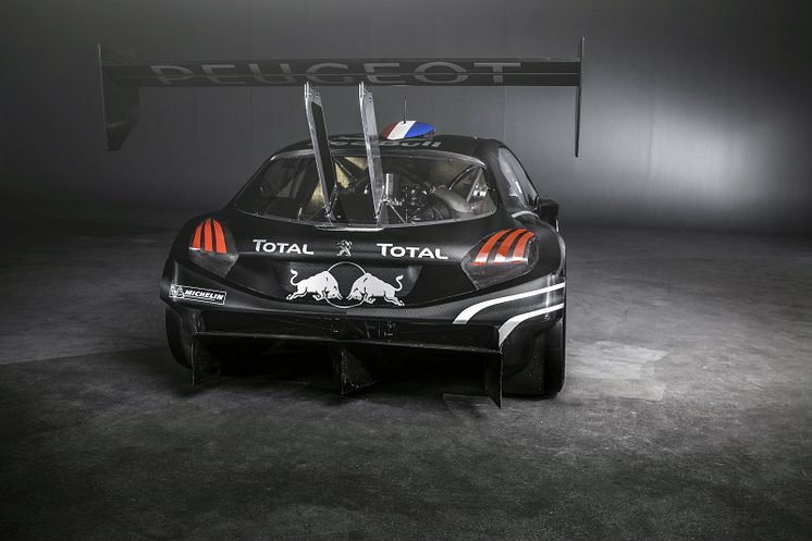 Peugeot 208 T16 som Sébastien Loeb ska köra den 30 juni i Pikes Peak-loppet