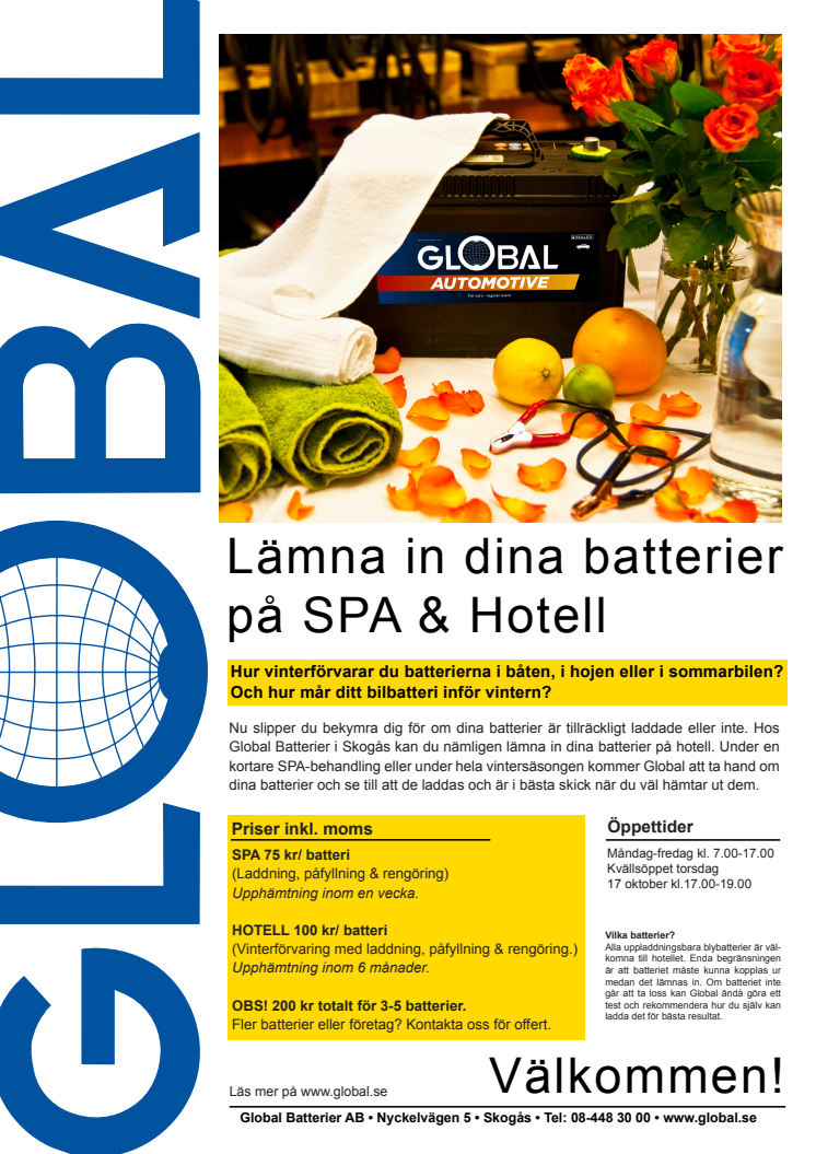 Batterihotell med SPA (affisch)