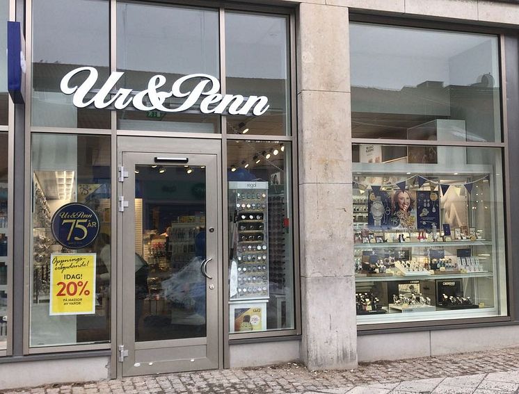 Ur&Penn öppnar butik i Visby