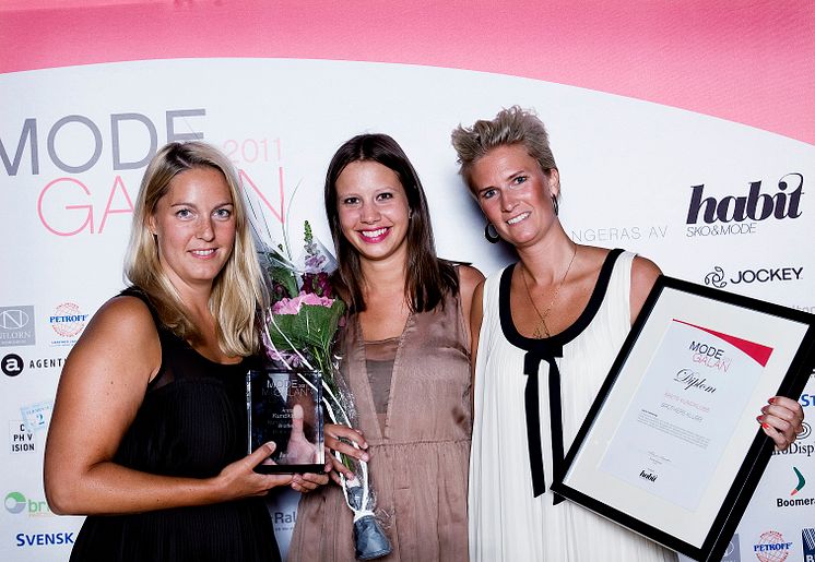 Vinnare Årets Kundklubb, Modegalan 2011