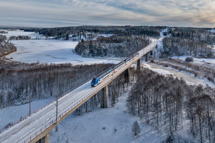 Mälartåg Foto Jann Lipka