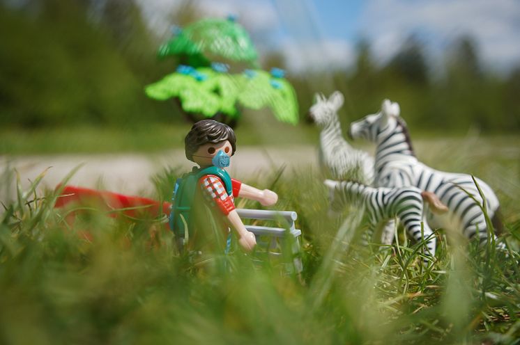 Endlich wieder wilde Tiere entdecken mit PLAYMOBIL im Tiergarten Nürnberg