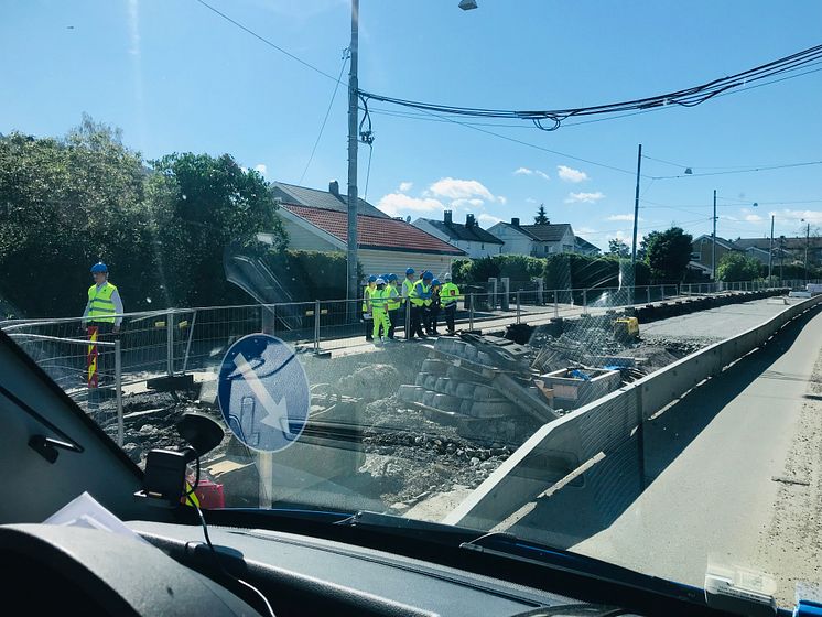 Prosjekt Grefsenveien mellom Platåveien og Kjelsåsalléen holdeplass