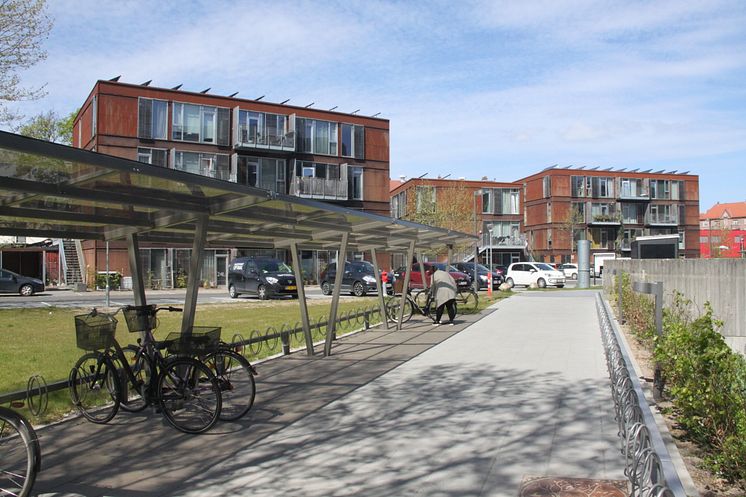 Cykeltak V-Plaza i Danmark