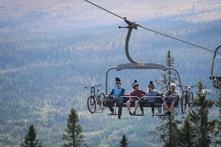 Lift i Lofsdalen Bike Park