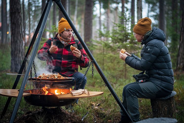 Utomhuskonferens, Möten på dalavis