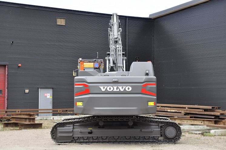 Volvo grävmaskiner med Short Range Remote Control