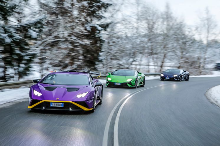 Lamborghini Winter Drive 2022