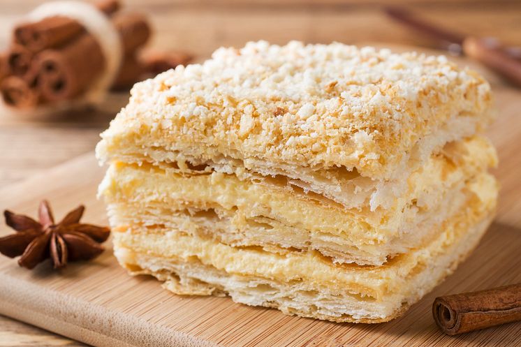 Mille-feuille pastry image