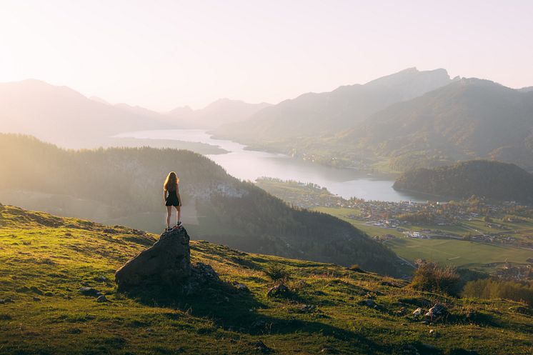 Utsikt i Wolfgangsee