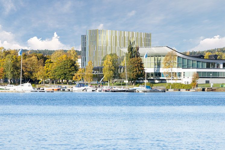 Skiss hotell på Kanaludden, Härnösand, Höga Kusten