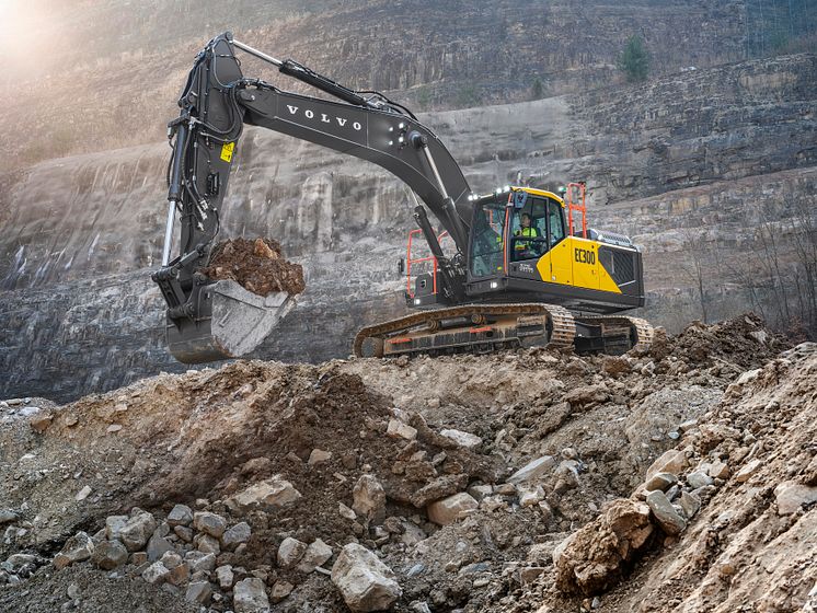 Volvo EC300 - grävmaskin