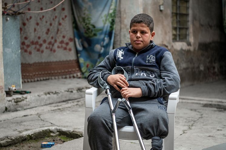 Hussein*, 14 år i Irak