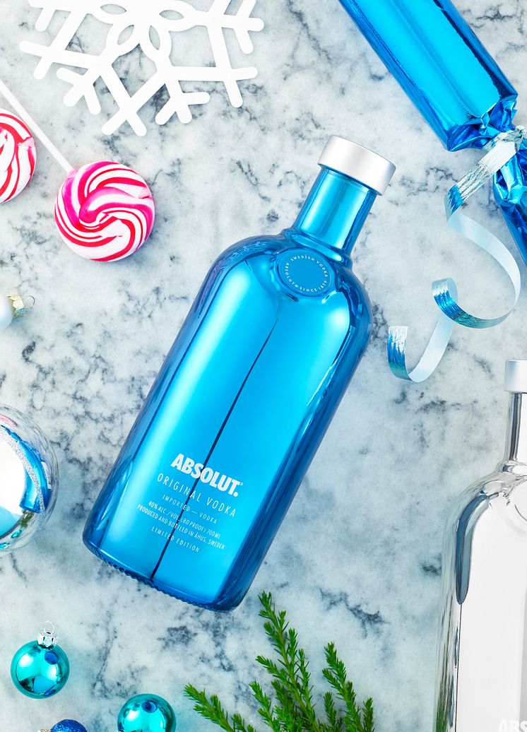 Absolut Electrik Blue