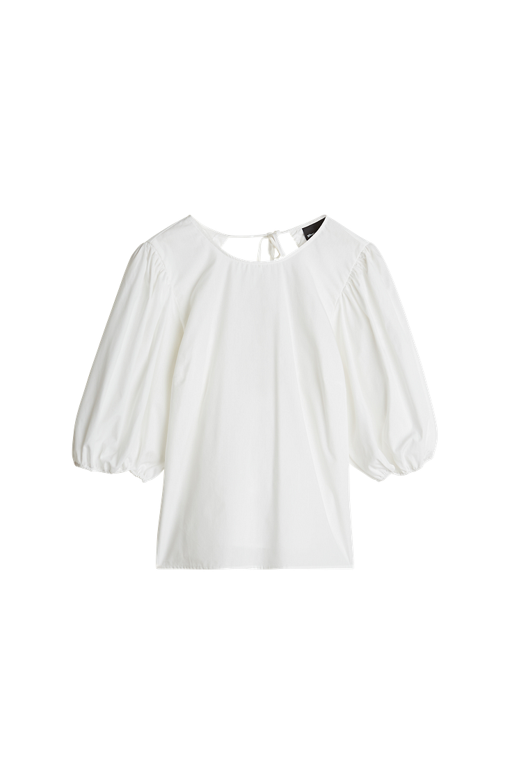 Sara open back blouse