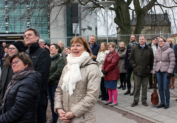 Stor uppslutning kring startskottet för förnyelse av sjukhusområdet i Helsingborg