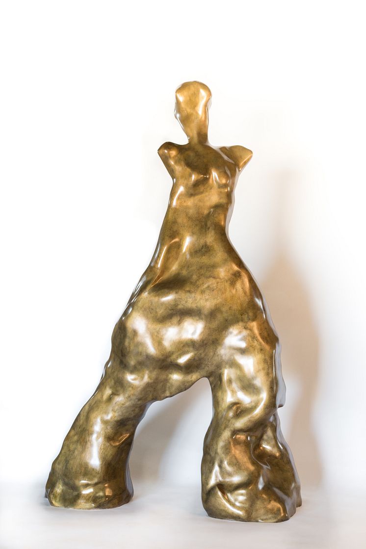 Daniel Silver, Dancer 2019, brons. Höjd 237 cm