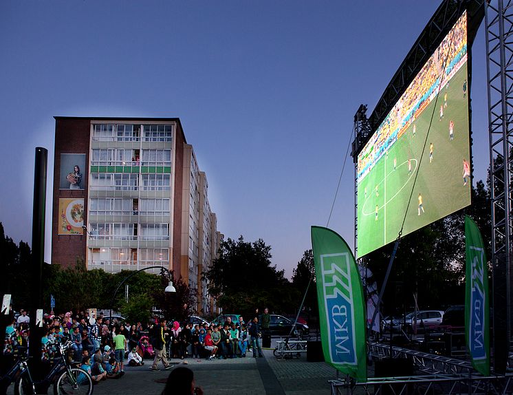 Fotbollsvisning under VM 2014