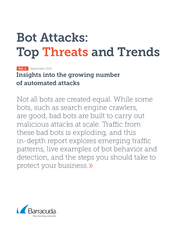 Bot attacks, report Vol1 ENG