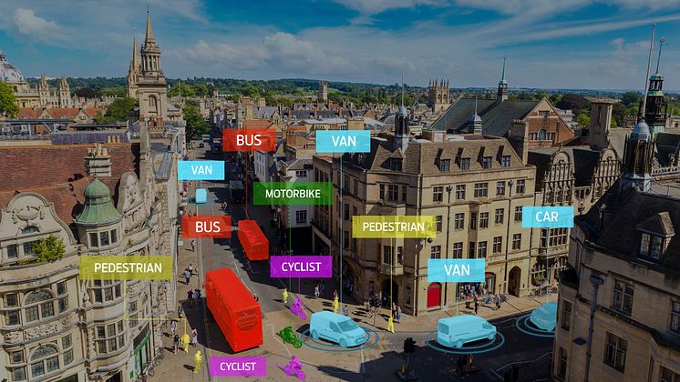 System som skal forutse trafikkulykker AI kunstig intelligens tilkoblede biler