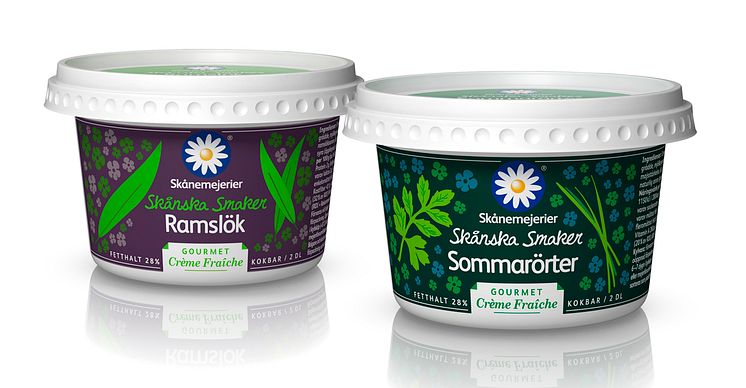 Crème Fraîche Gourmet Sommarörter och Ramslök