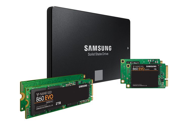 860 EVO SSD-Familyshot