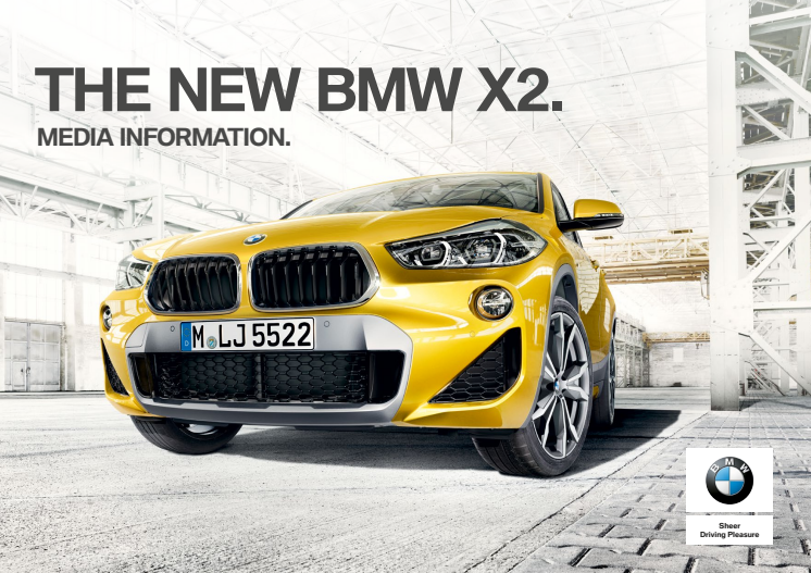 Den helt nye BMW X2 