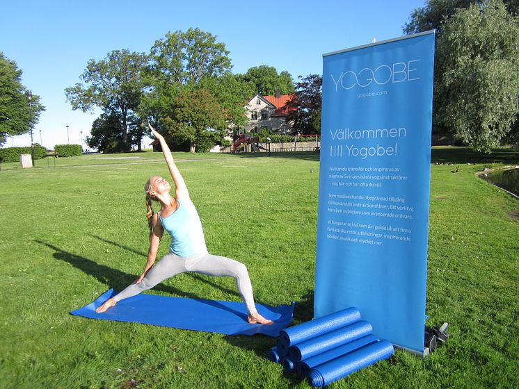 Yogobe i Almedalen