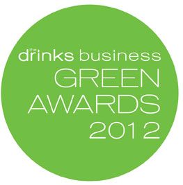 The Drinks Business Magazine "Green Awards 2012" Logo